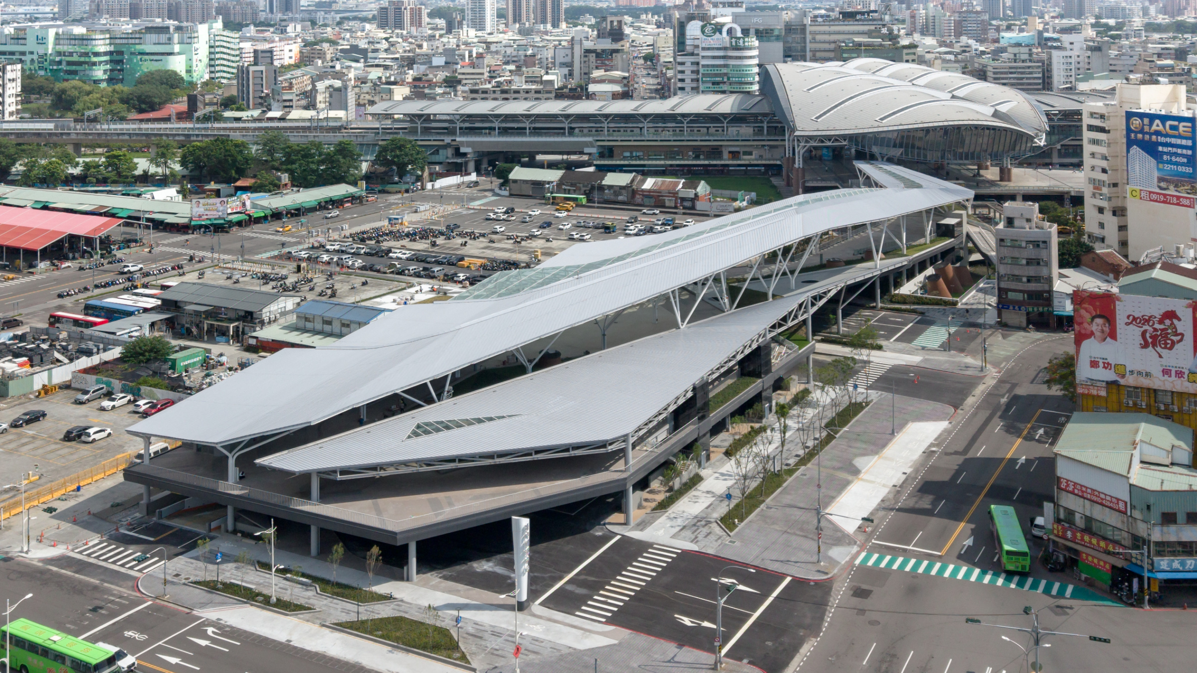 臺中大車站計畫立體停車場暨轉運中心