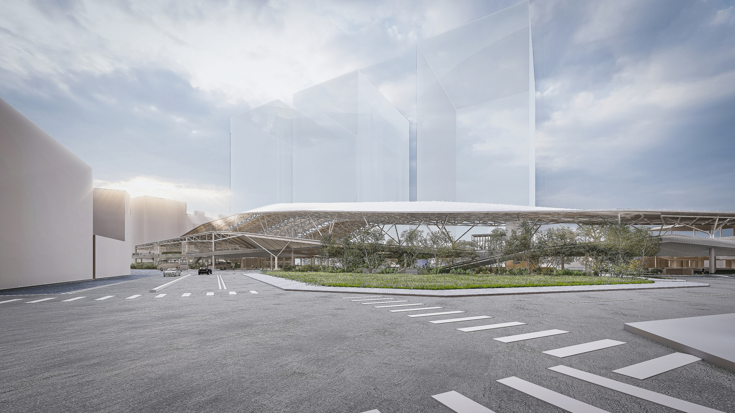 臺中大車站計畫立體停車場暨轉運中心