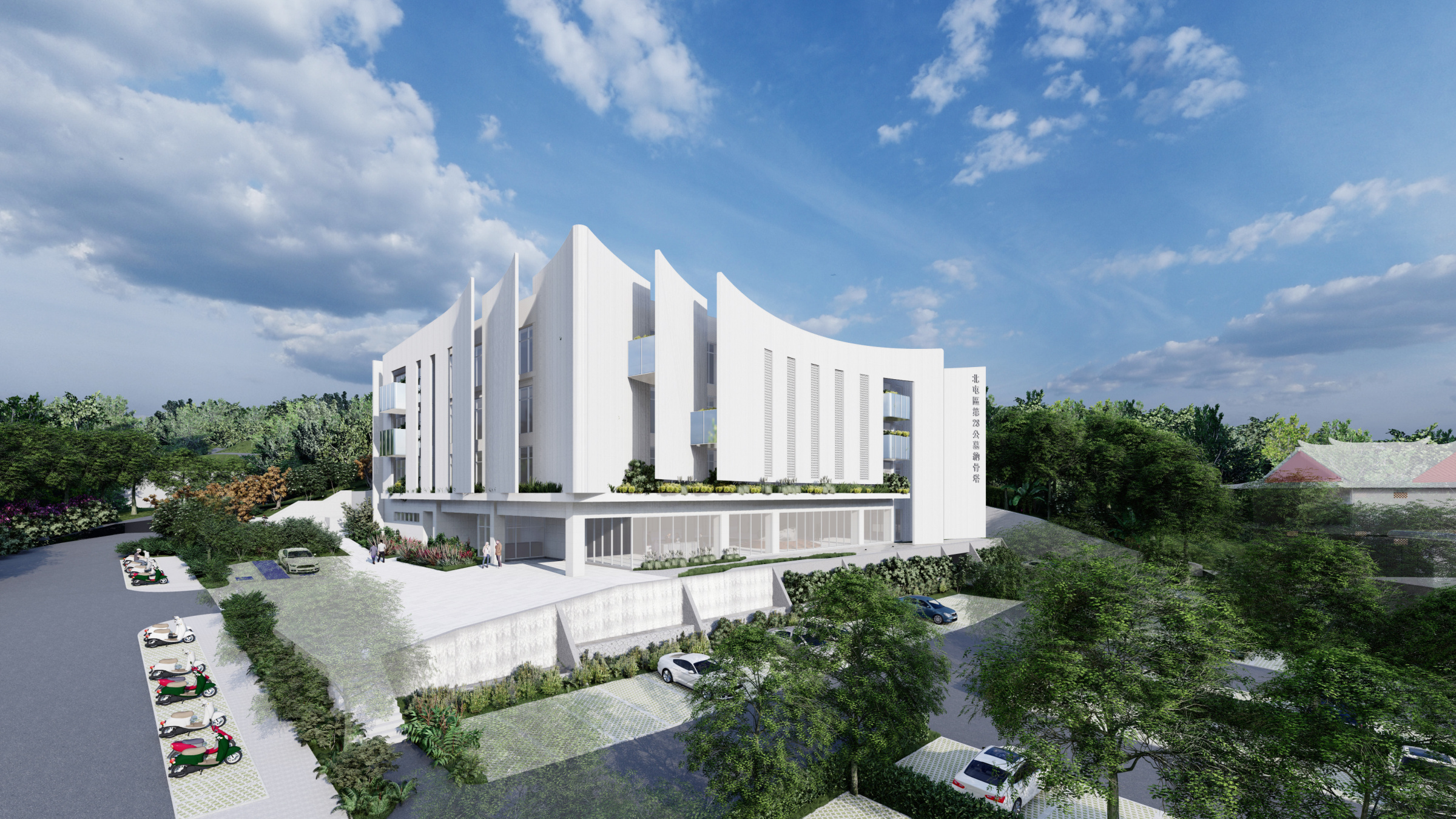 臺中市北屯區第28公墓新建納骨塔