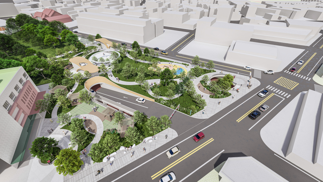斗六市中山公園地下停車場